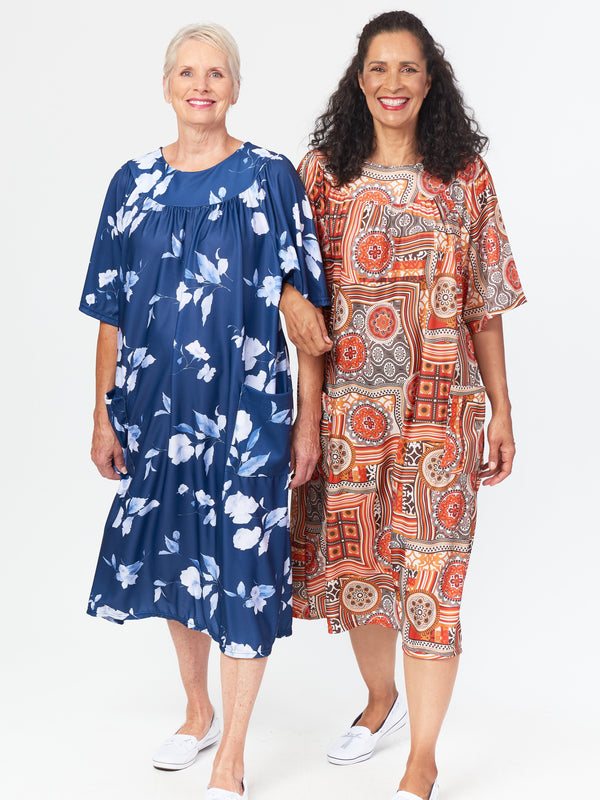 Cotton Pajama Set Adaptive Clothing for Seniors, Disabled