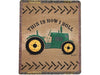 Tractor Woven Throw