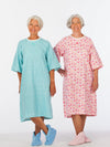back wrap adaptive women's nightgown