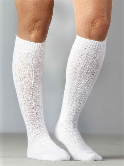 Knee High Socks- White