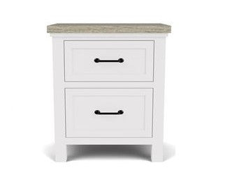 Cora 2 Drawer Nightstand