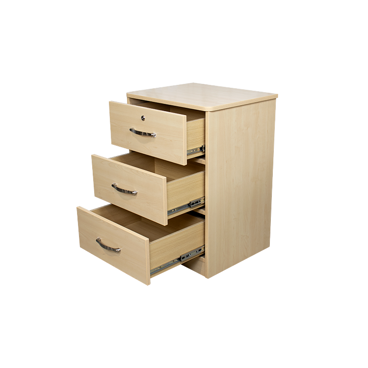 Glenshaw 3 Drawer Nightstand