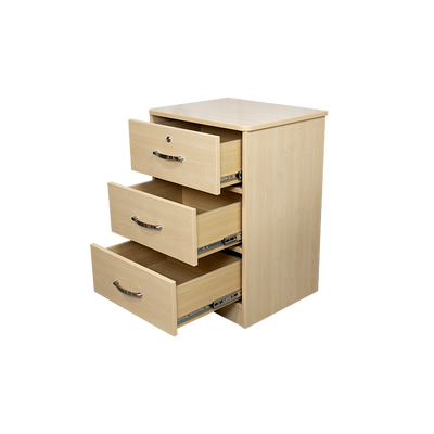 Glenshaw 3 Drawer Nightstand