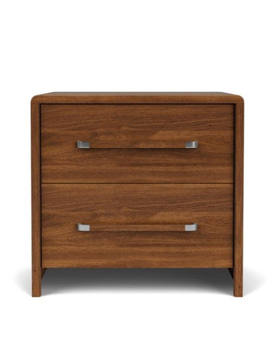 Elsie Two Drawer Nightstand