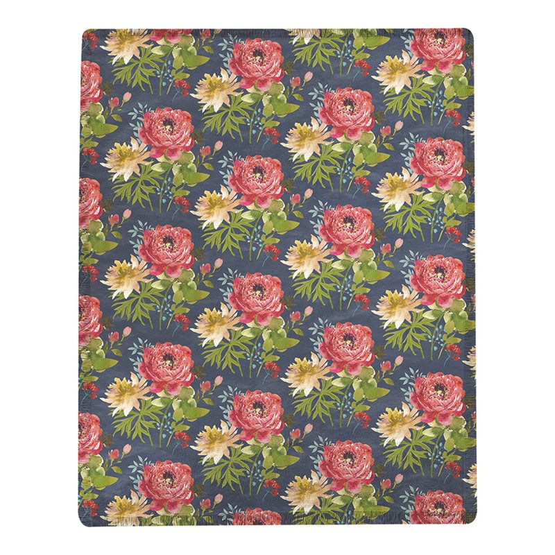 Floral Bouquet Throw