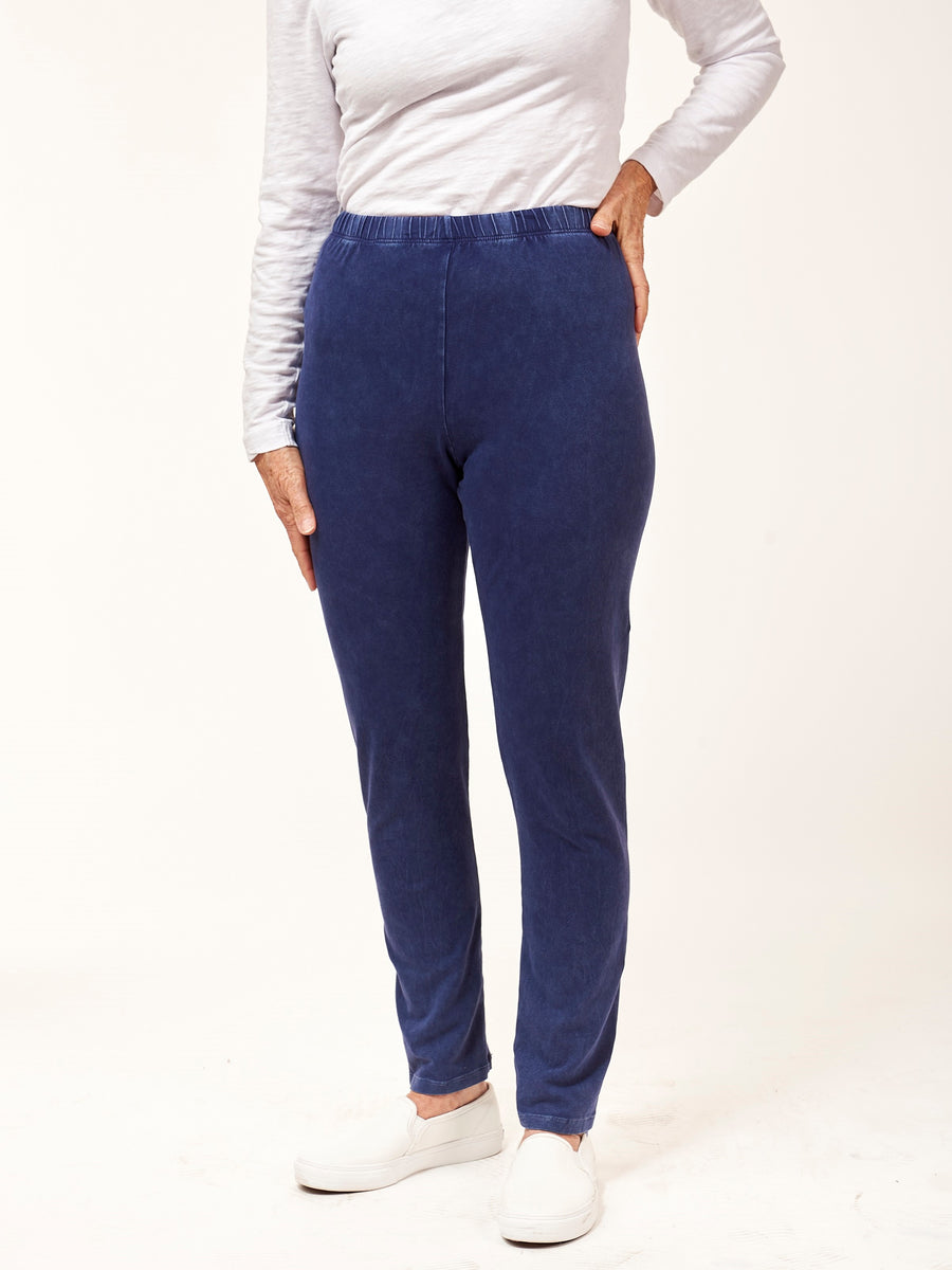 Womens Soft Surroundings Pants  The Ultimate Denim Pull-On