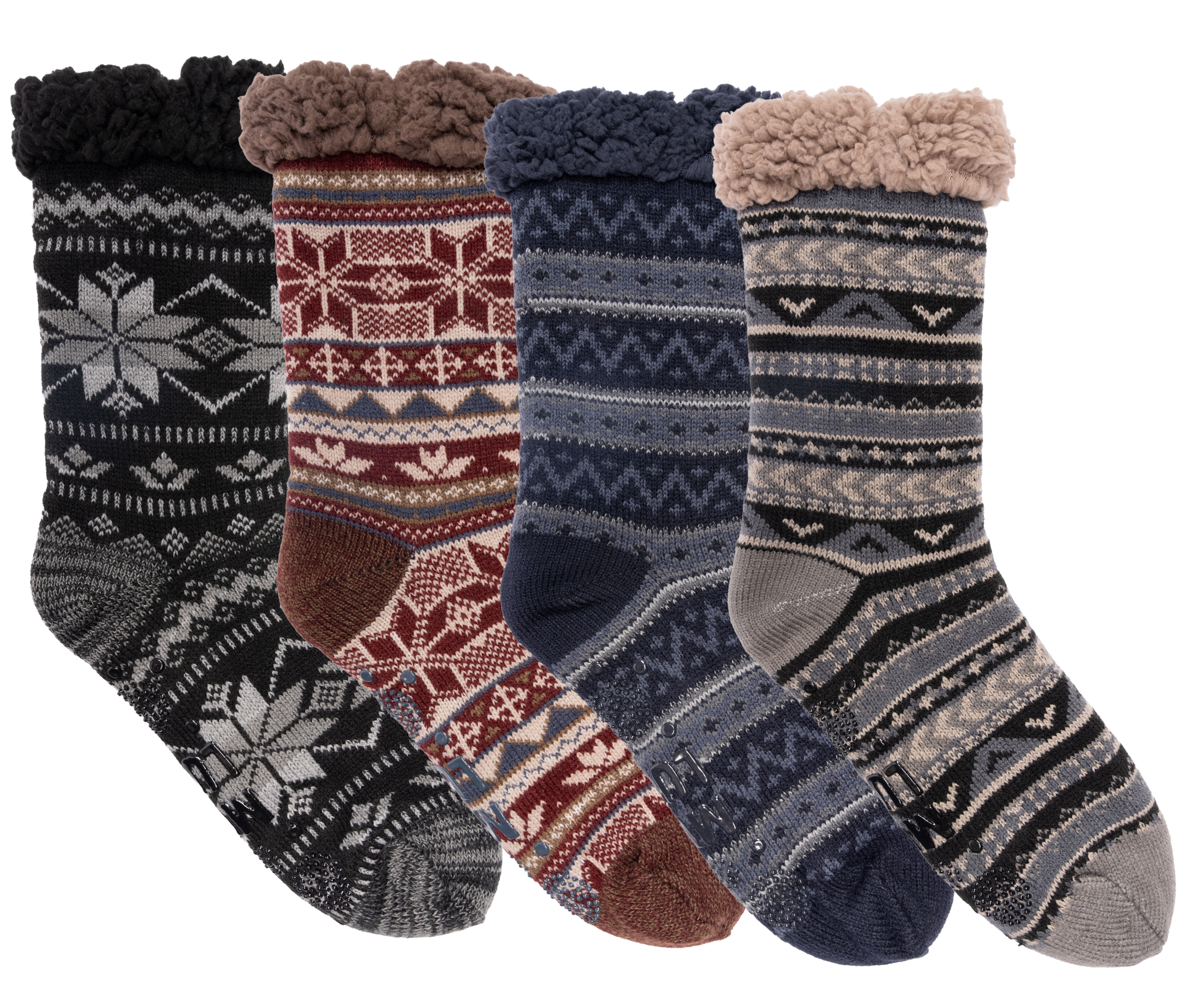 Men's Cozy Socks: Non-Skid