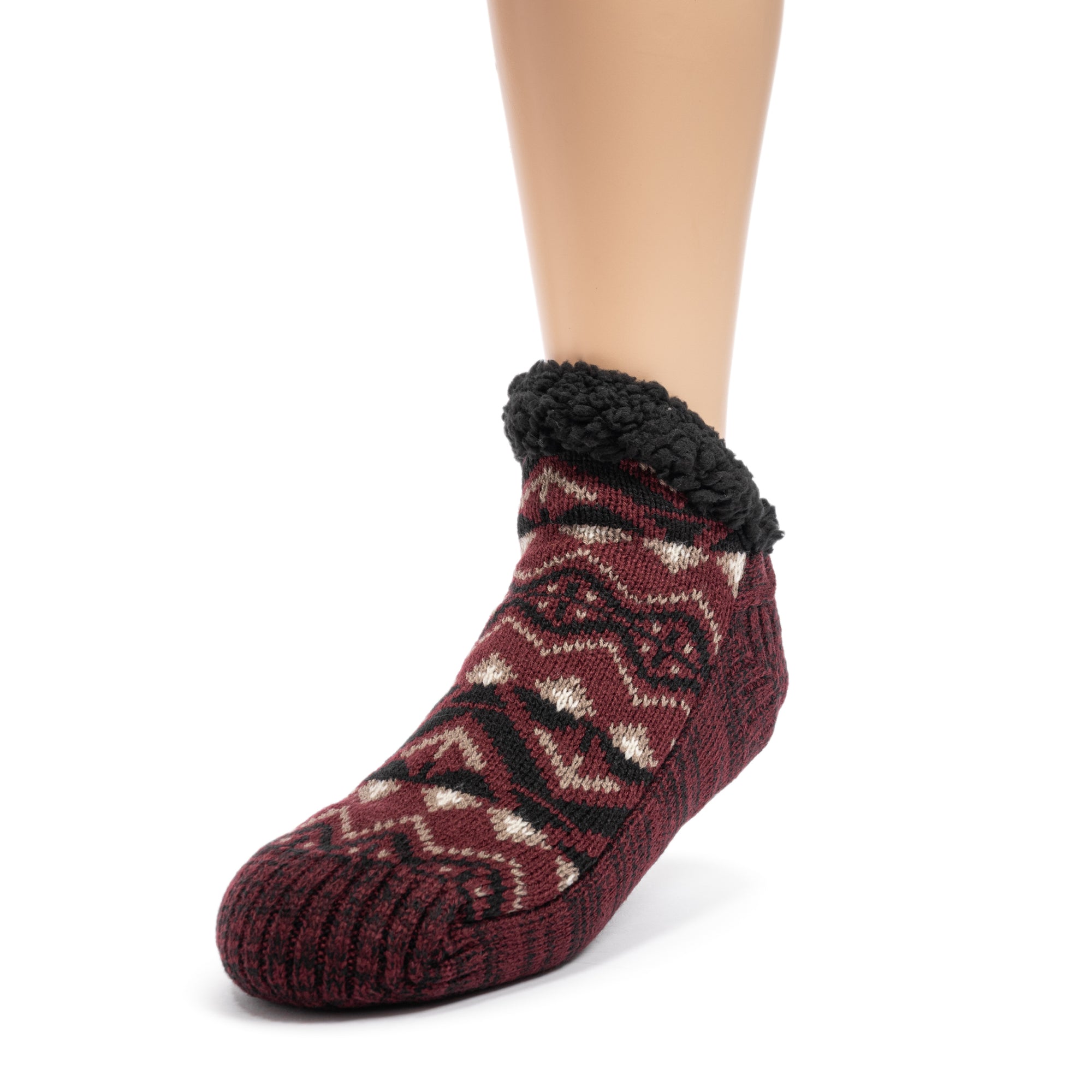 Men's Ankle Cozy Socks: Non-Skid