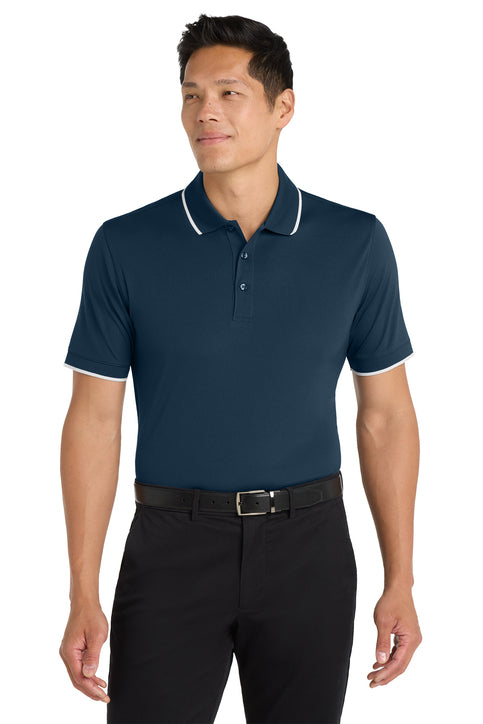 UV Micro-Mesh Tipped Polo