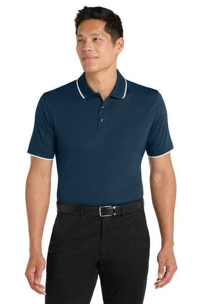 UV Micro-Mesh Tipped Polo