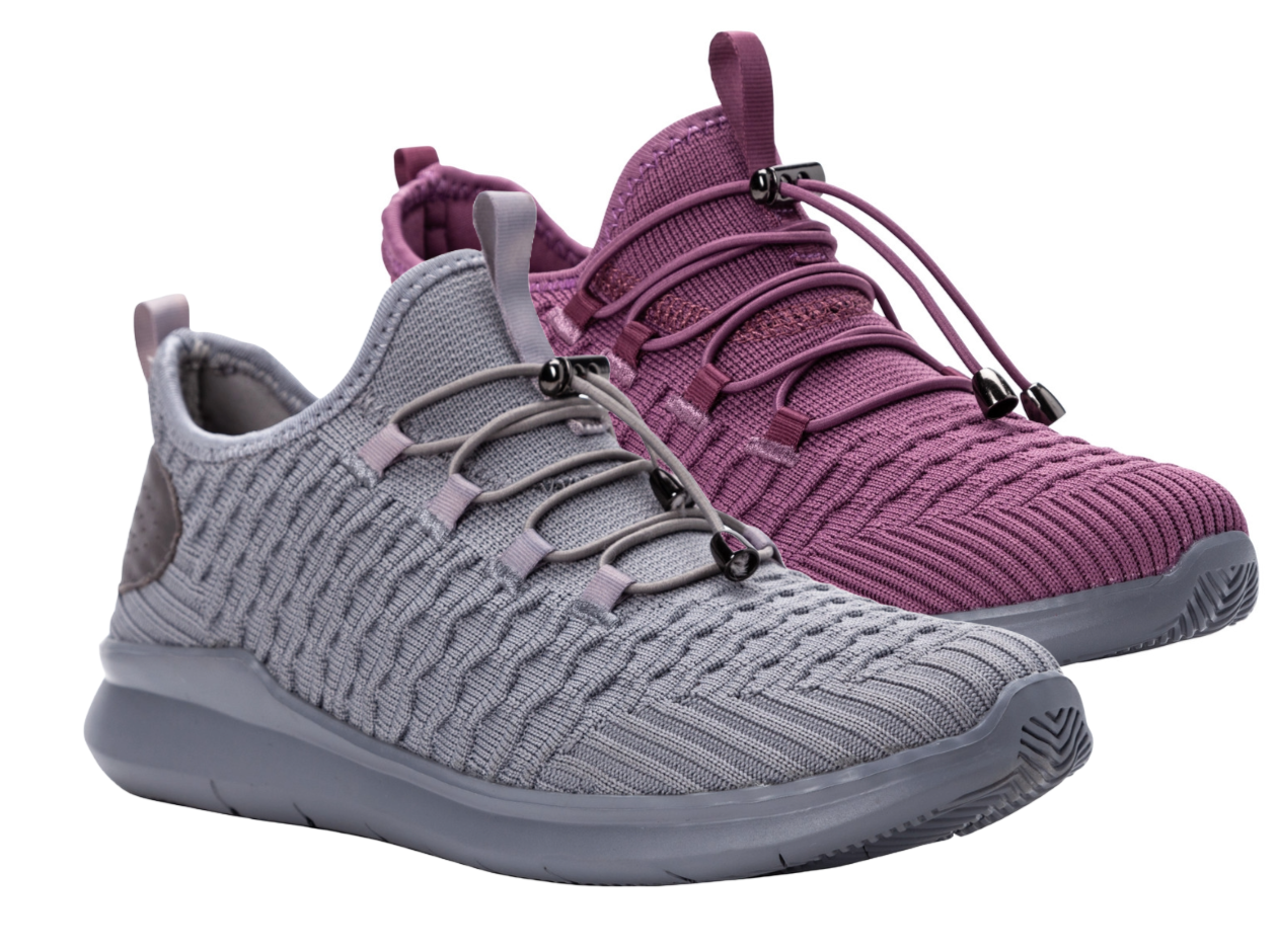 Stretch Knit No Tie Elastic Lace Sneaker