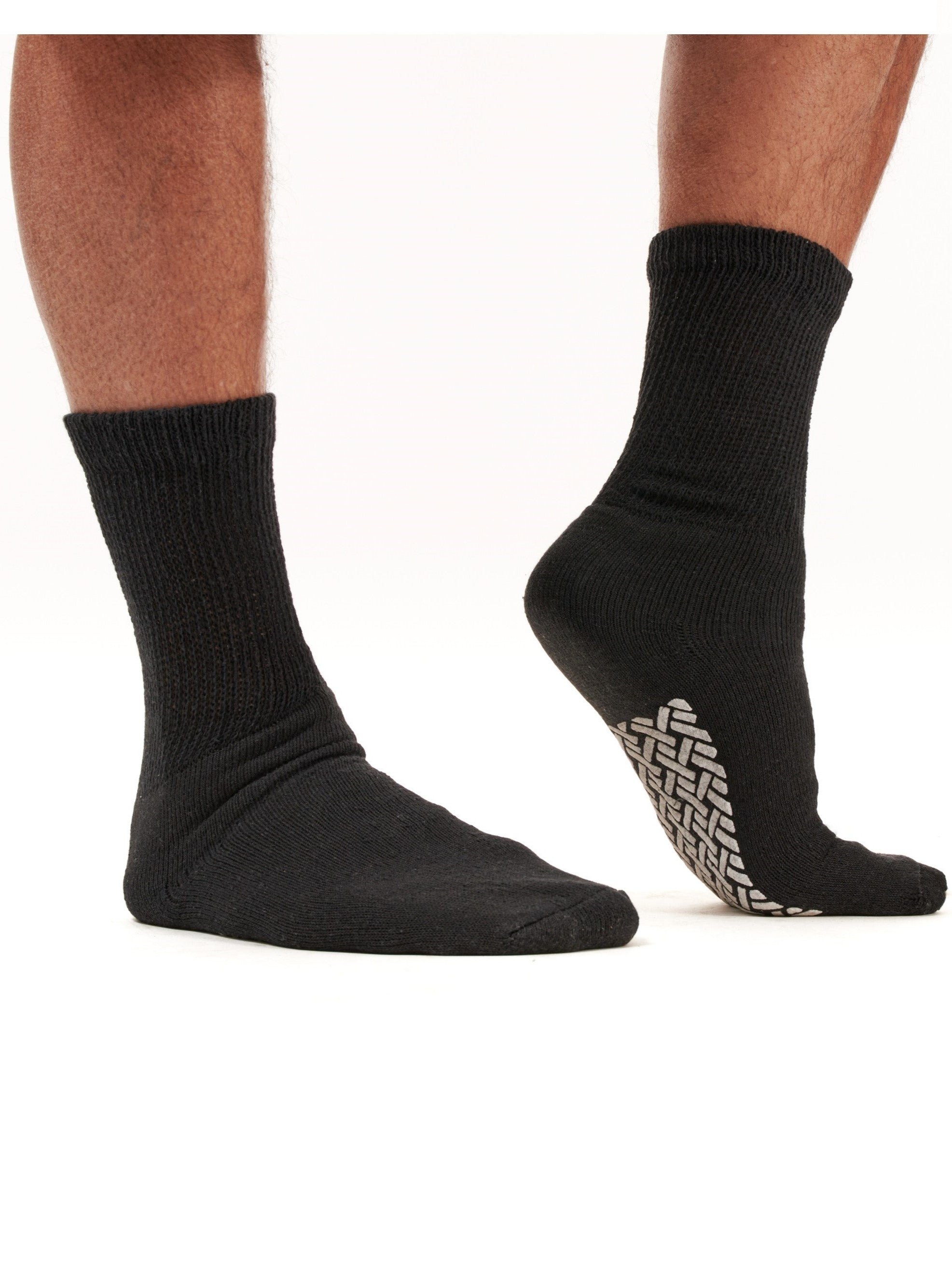 Edema Non-Skid Crew Socks