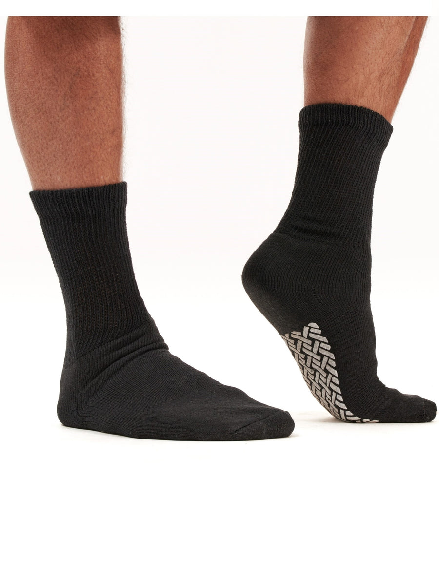 Edema Non-Skid Crew Socks