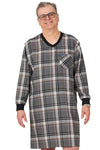 Adaptive Flannel Night Shirt