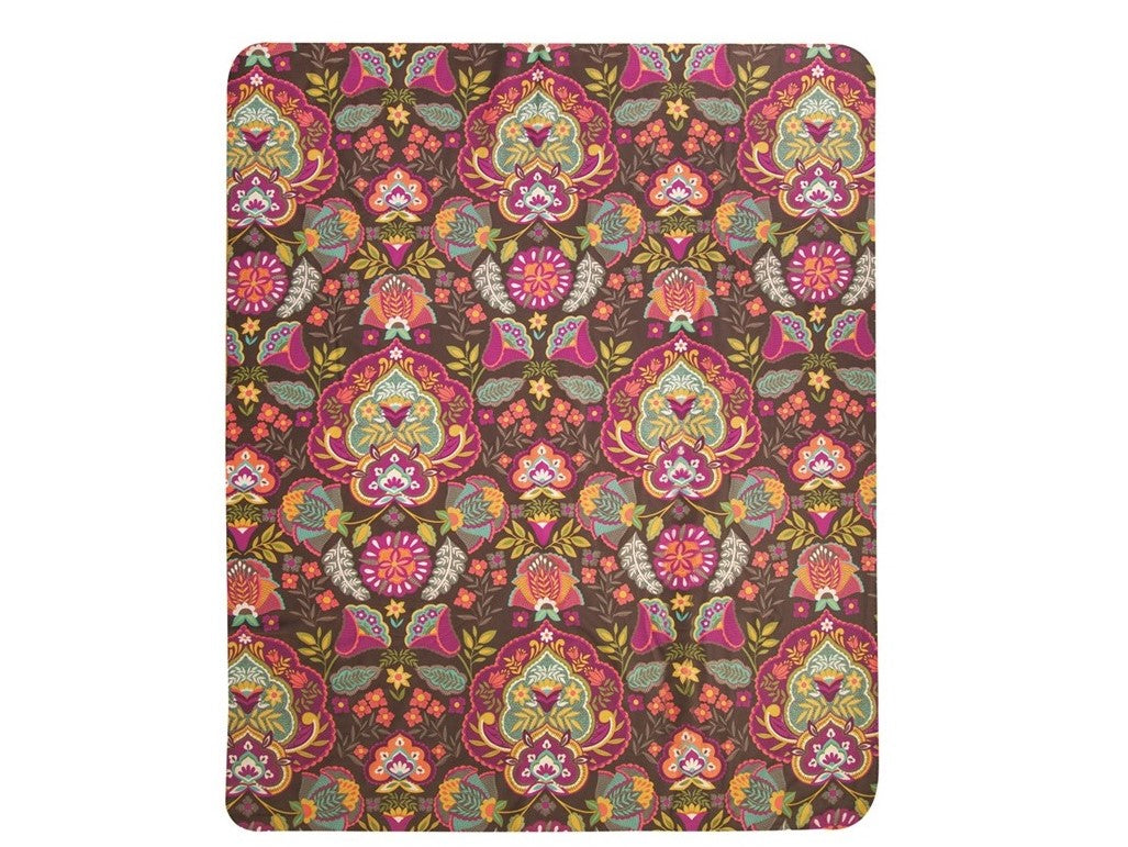 Quiet Gold Sherpa Fleece Throw