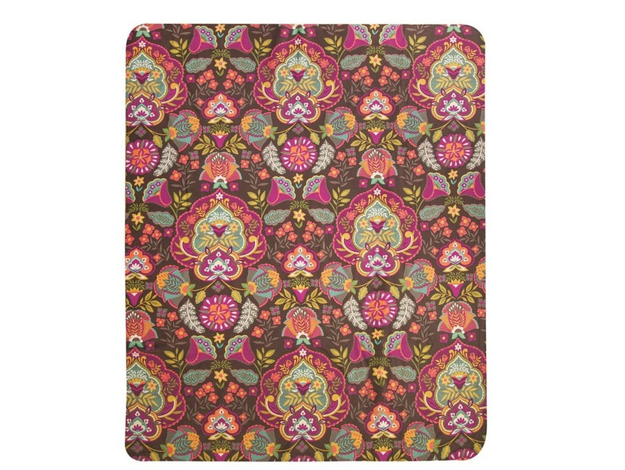 Quiet Gold Sherpa Fleece Throw