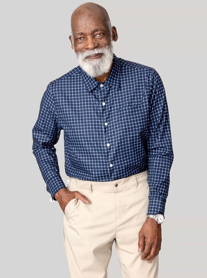 Magnetic Button-Down Shirt