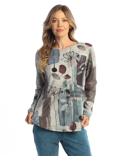 French Brushed Long Sleeve Tops