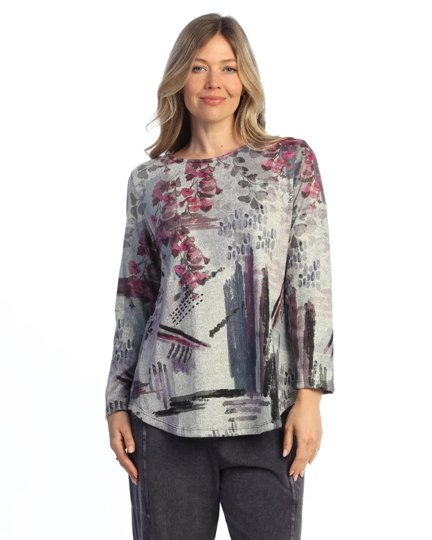 French Brushed Long Sleeve Tops
