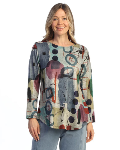 French Brushed Long Sleeve Tops