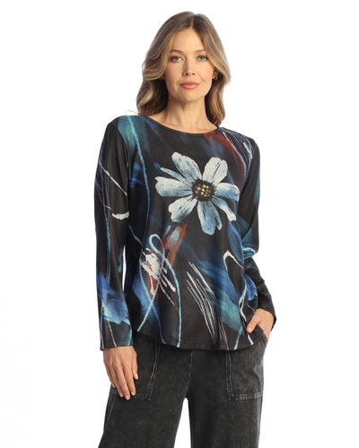 French Brushed Long Sleeve Tops