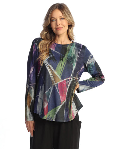French Brushed Long Sleeve Tops