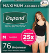 Women's Depend (Size Medium)