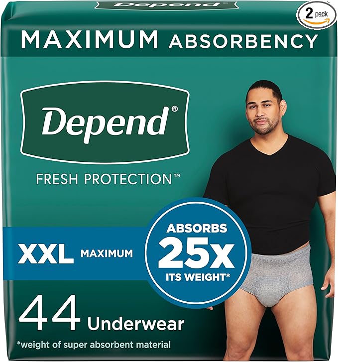 Men's Depend (Size 2X)