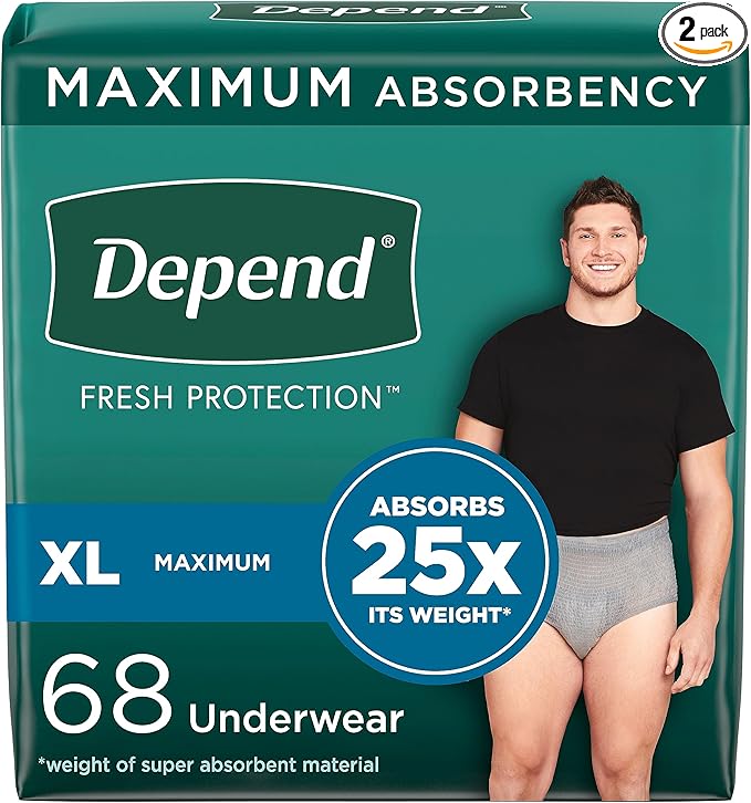 Men's Depend (Size XL)
