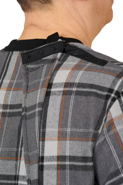 Adaptive Flannel Night Shirt