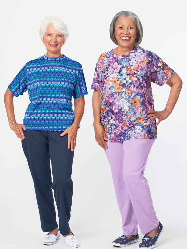 Adaptive Clothing Sets Matching Outfits for Elderly Women Resident