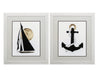 nautical framed art