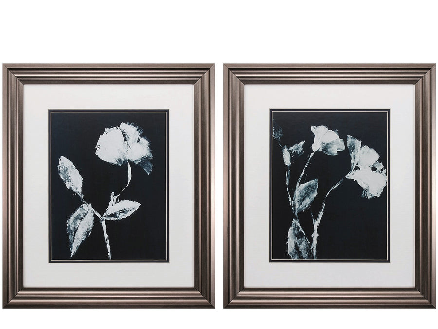 Floral Whisper Framed Art