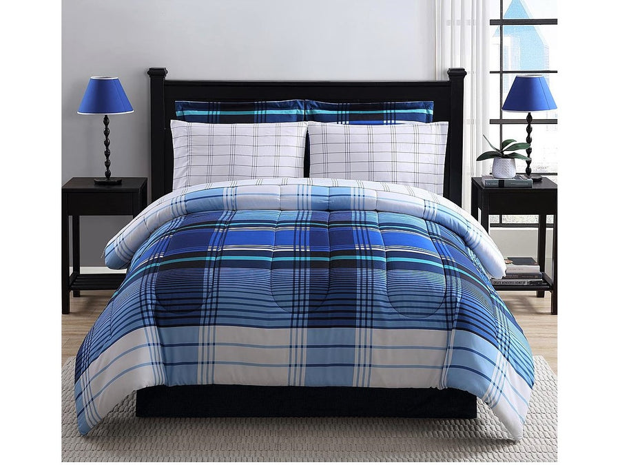 Men's twin comforter set, bed in a bag