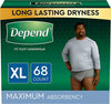 Men's Depend Fit-Flex (Size XL)