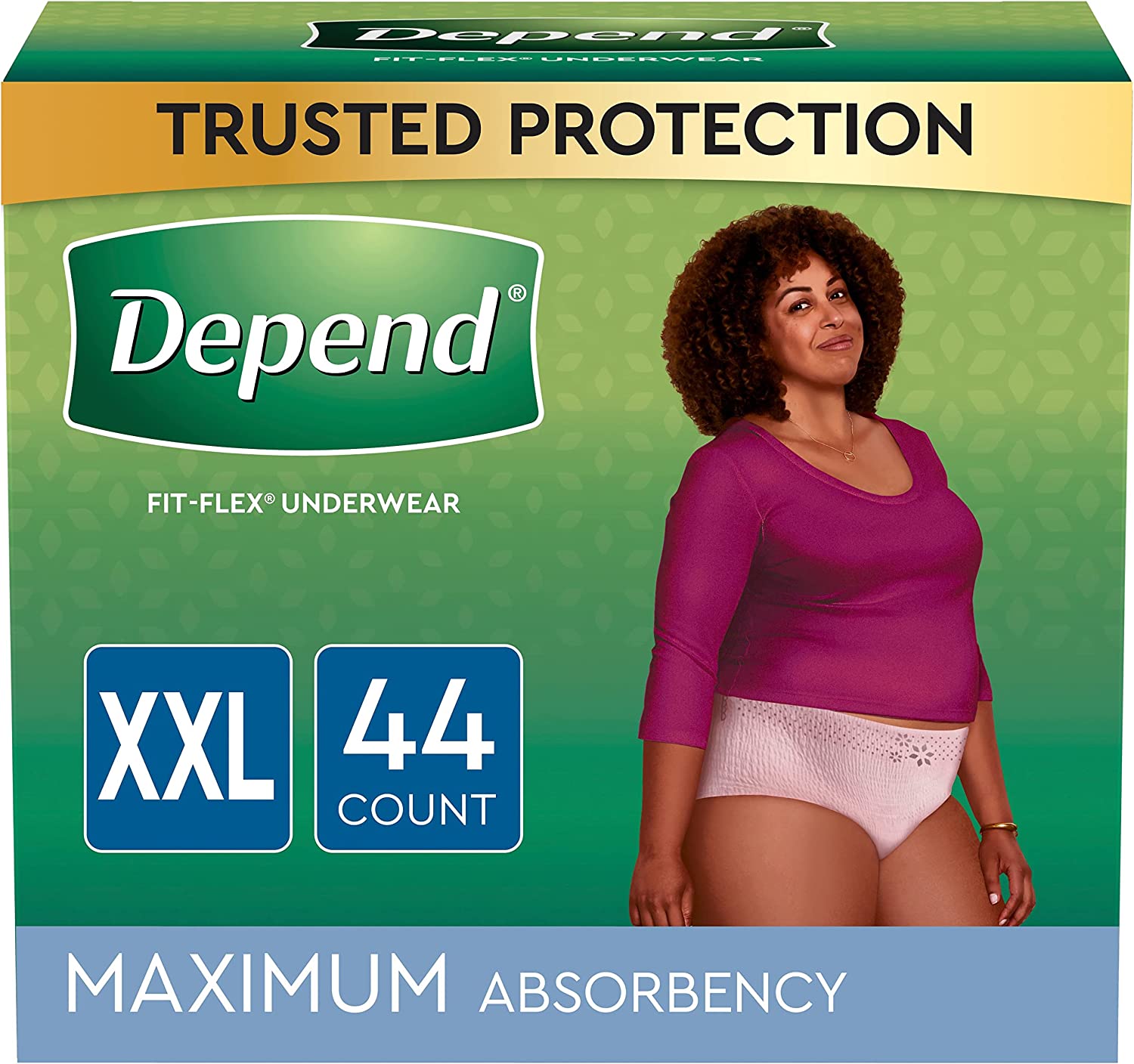 Depend Fit-Flex Pull On Female Underwear at
