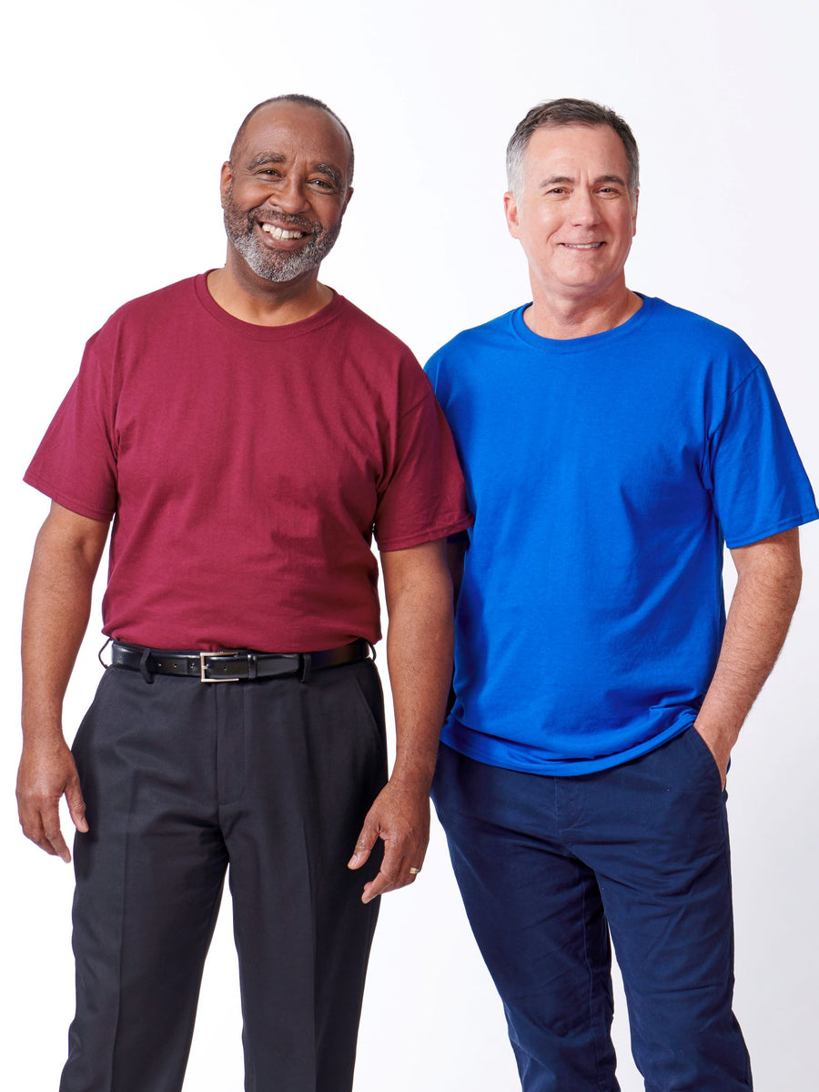 Men's Short Sleeve Banded Polo Shirt Adaptive Clothing for Seniors