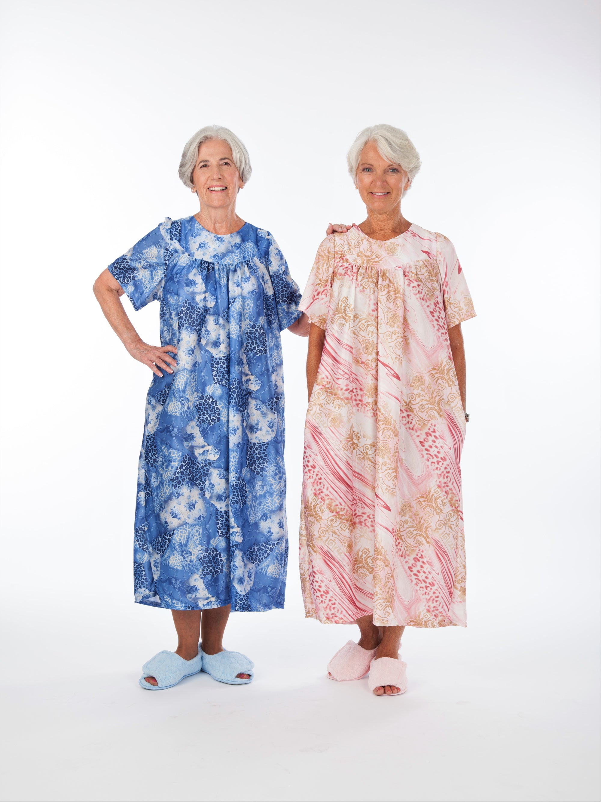 Pull-Over Muu-Muu Nightgown - 2X - Adaptive Pull-Over Muu-Muu Nightgown - 2X - Adaptive