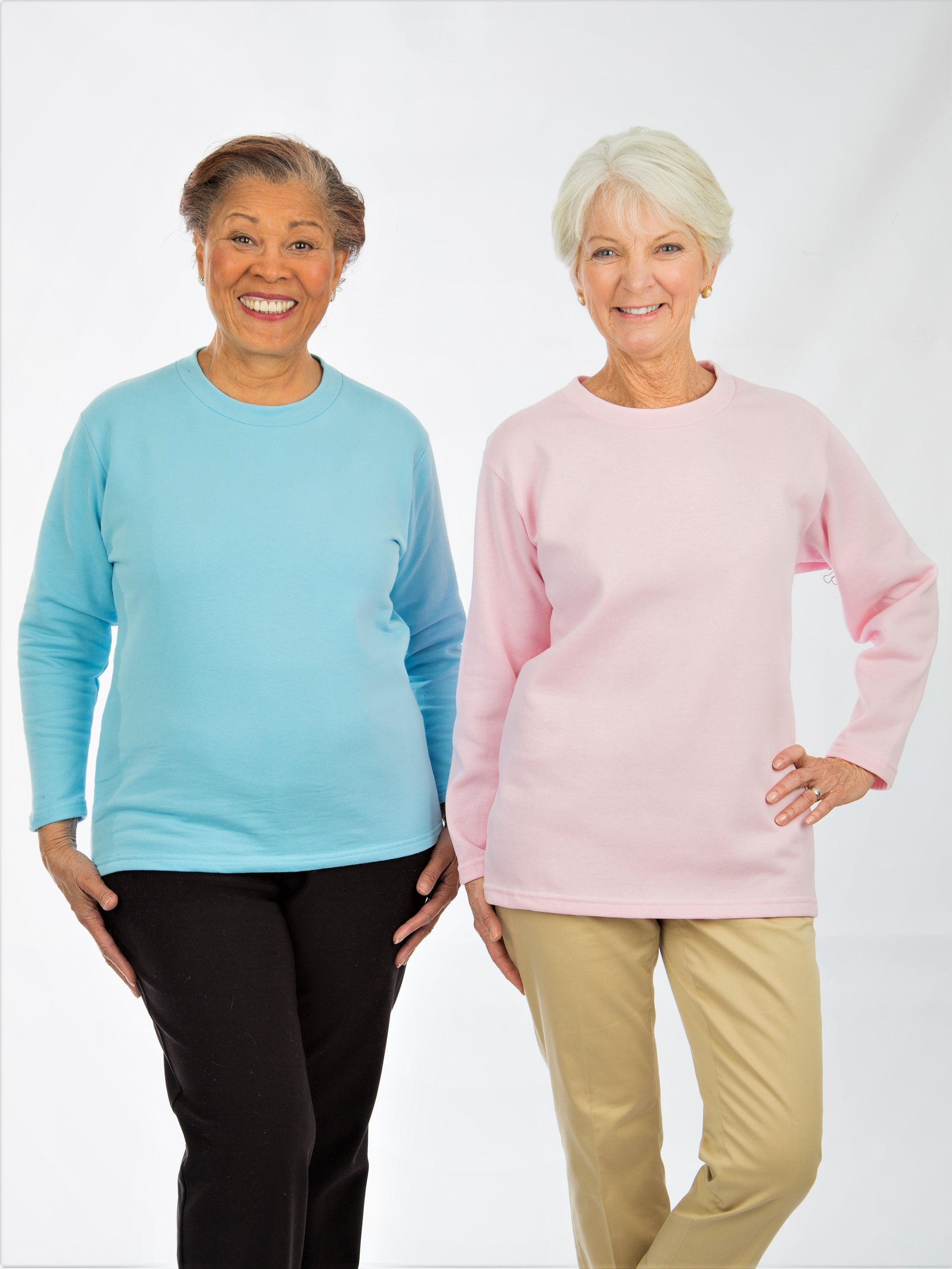 Women's fleece sweatshirt