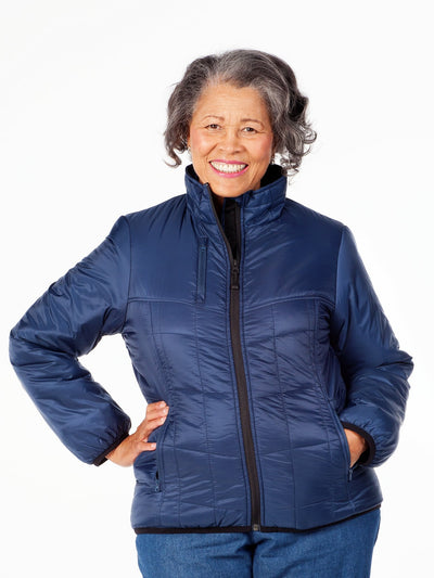 women's puffer winter jacket