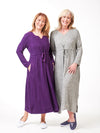 ultra soft rayon dress in solid colors
