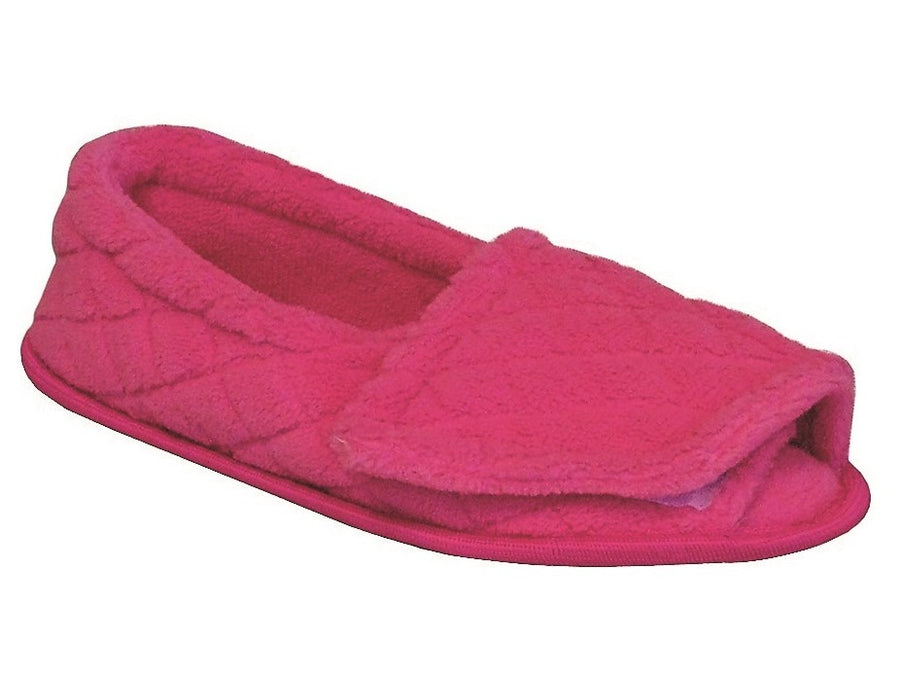 non skid open toe velcro slipper
