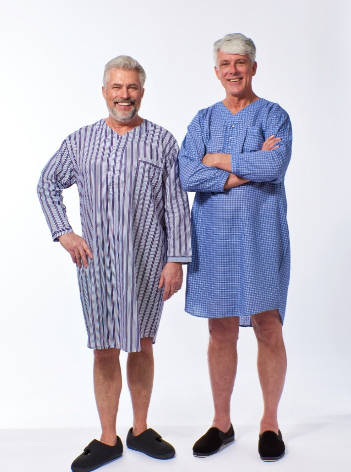 Men's Adaptive Back Snap Nightshirt