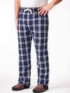 Men's Elastic Waist Flannel Pajama Pants