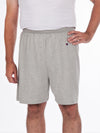 Men's gym shorts, cotton, elastic waist, drawstring