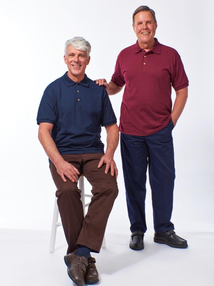 Polo Shirt Outfit, Short Sleeve Polo Elastic Waist Pant Men's Outfit