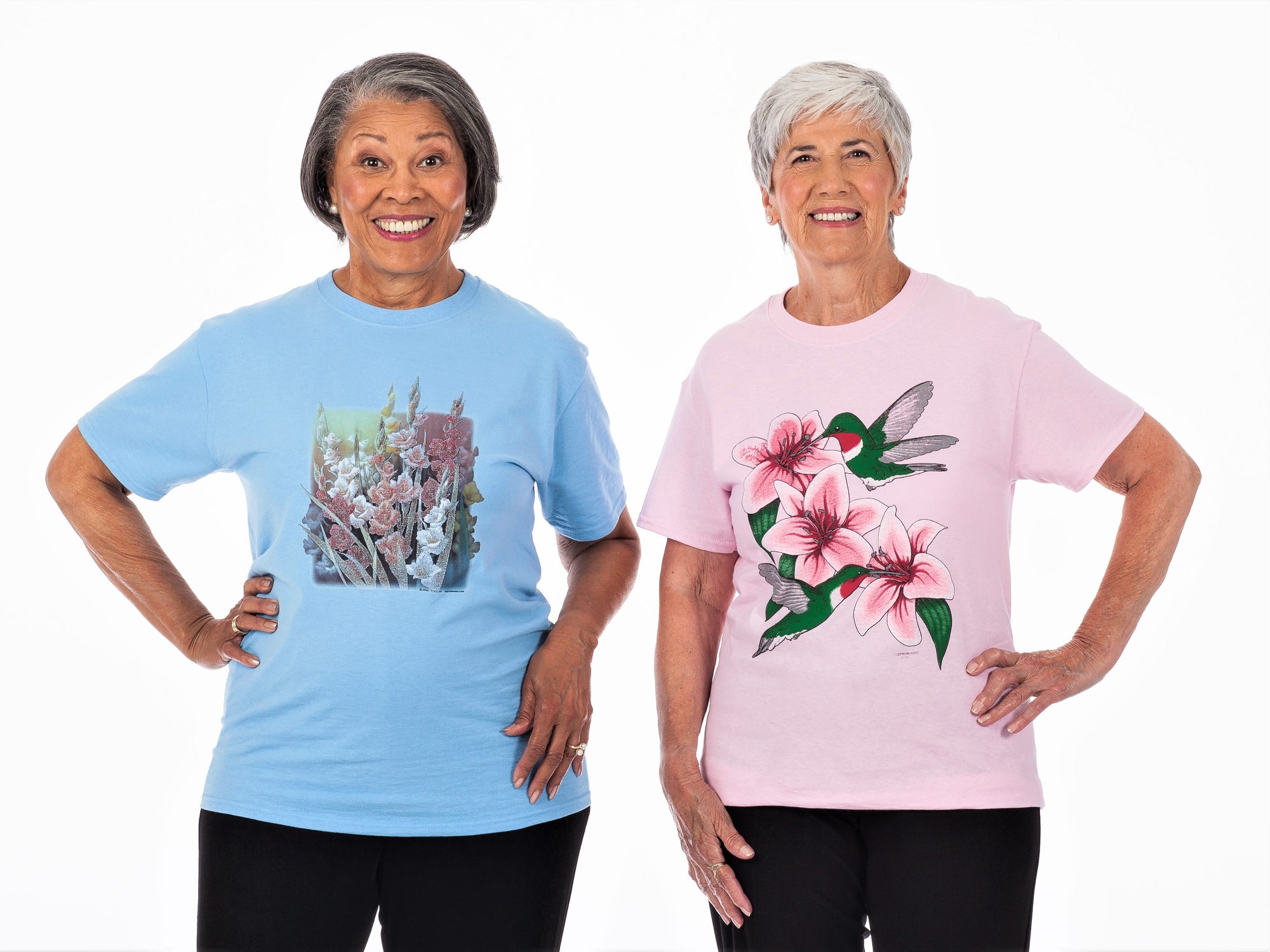 Woman's screen printed tee shirts- short sleeve