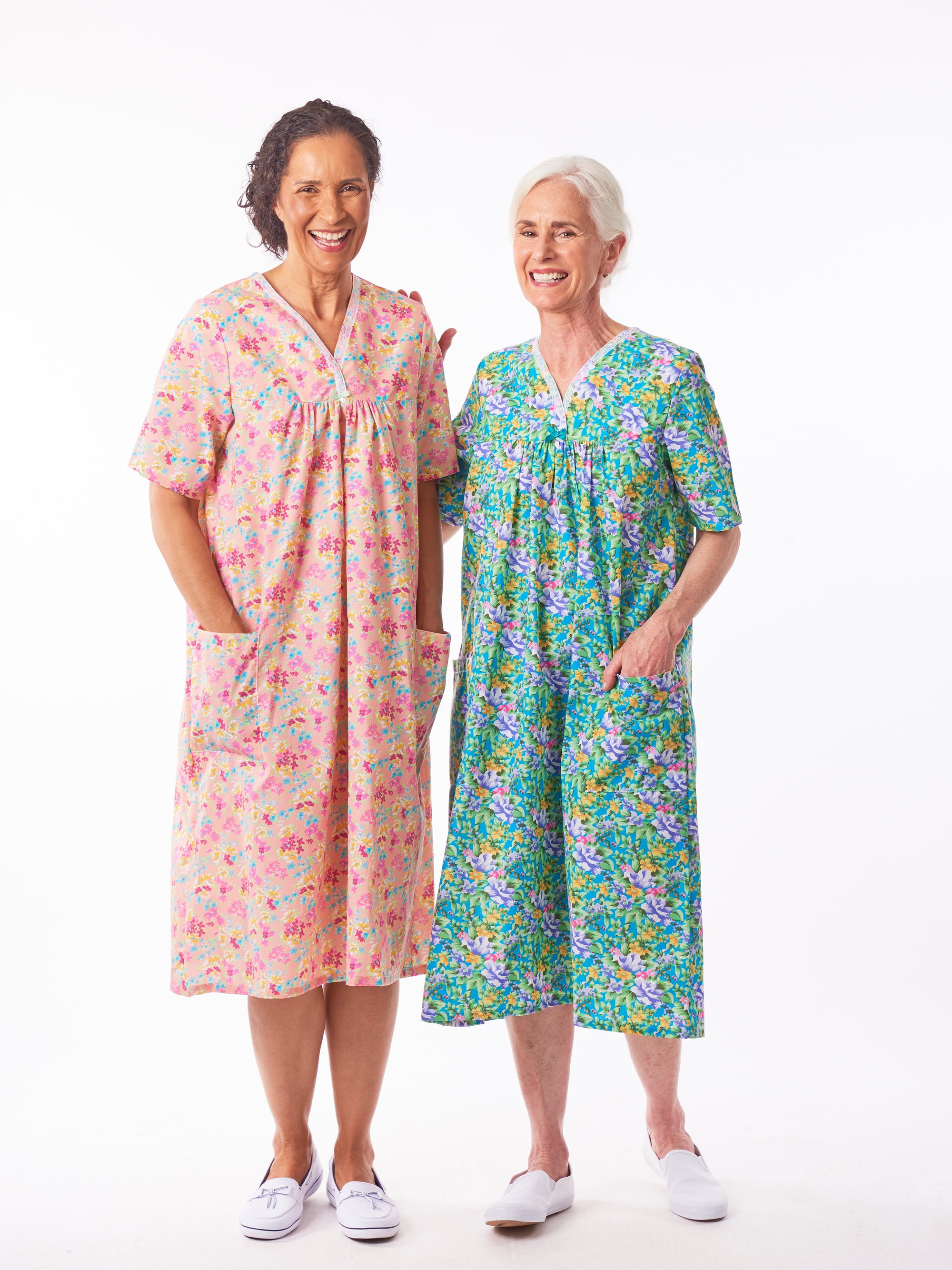old lady duster dress Duster Wrap Dress