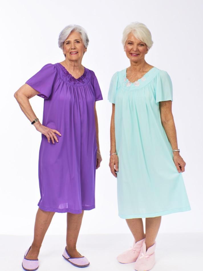 Women's Nightgown, Ladies silky gown