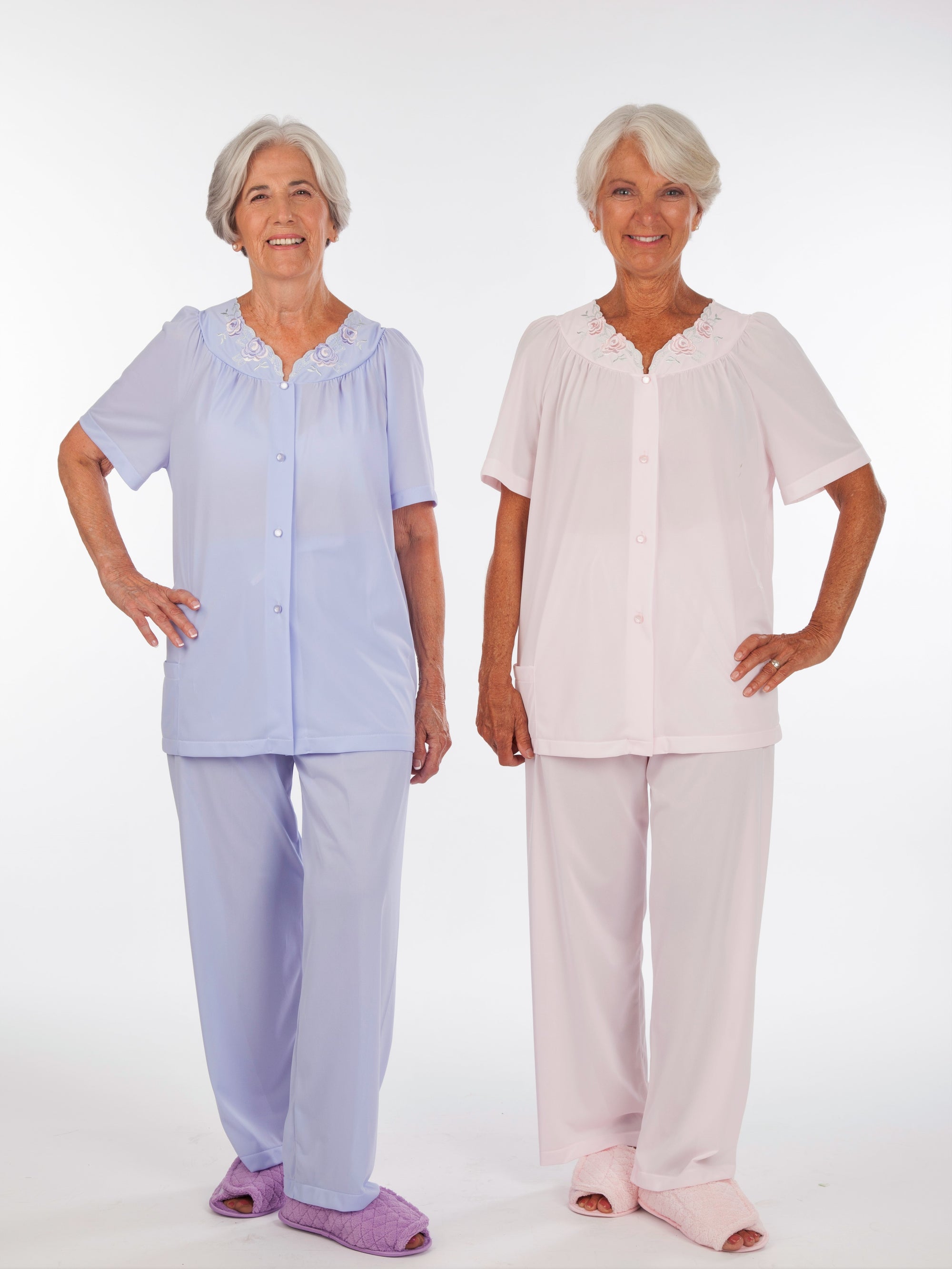 silky women's pajama outfit